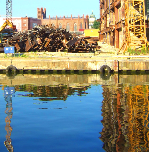 Ruine Palast der Republik, Juli 2007