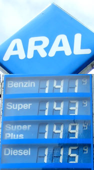 Benzinpreis am 23.05.2007