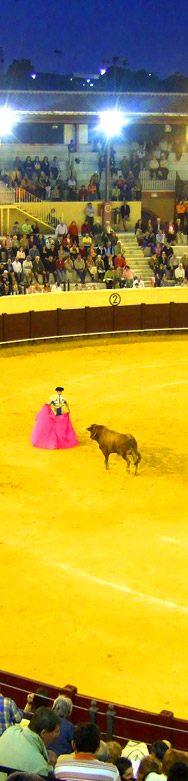 Stierkampf in der Arena von Torremolinos