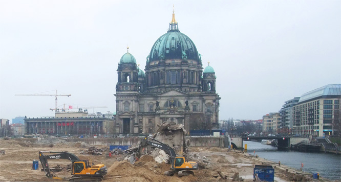 Abriss Palast der Republik