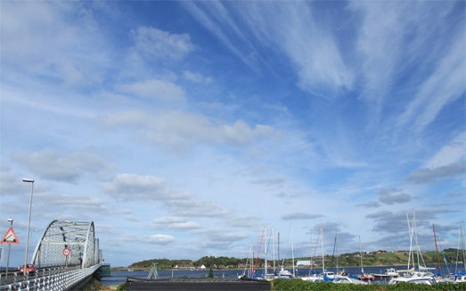 Ankunft in Hanstholm, Dänemark