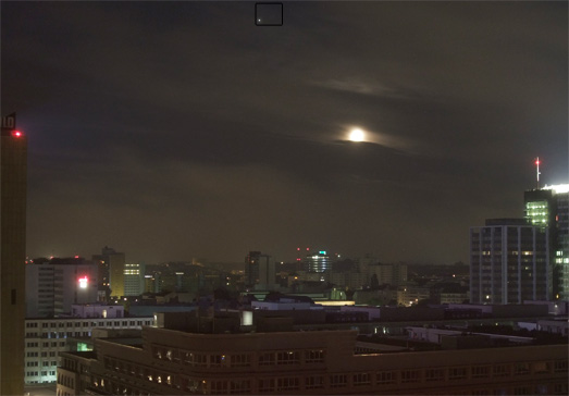 Mond und Jupiter am 17.07.2008, 2:01