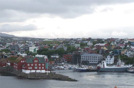 Abfahrt in Torshavn