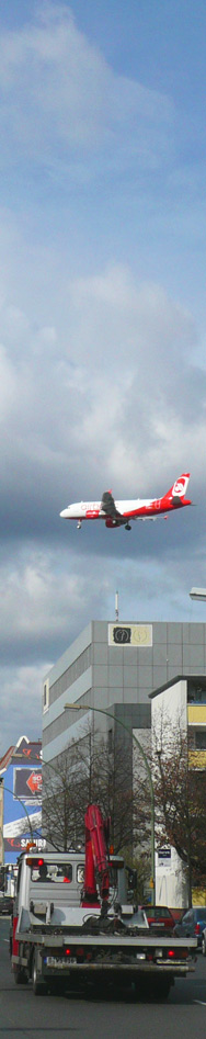Landung in Tempelhof