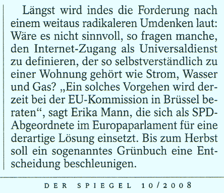 Internet Zugang generell