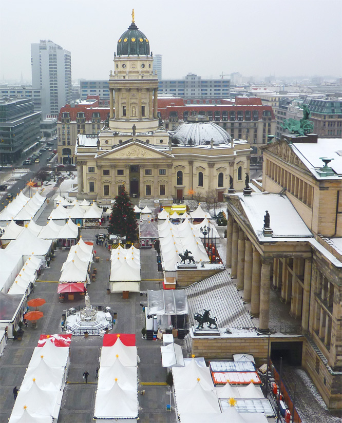 Weihnachtsmarkt 2009 auf dem Gendarmenmarkt