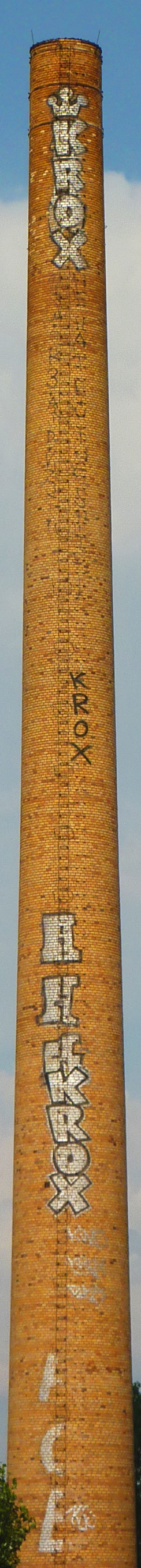 Schornstein Grafitti