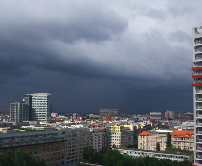 Vor dem Gewitter