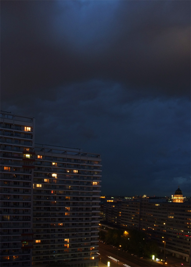 Gewitter über Berlin