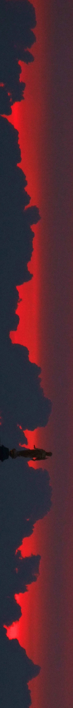 Sonnenuntergang am 21. Mai 2009