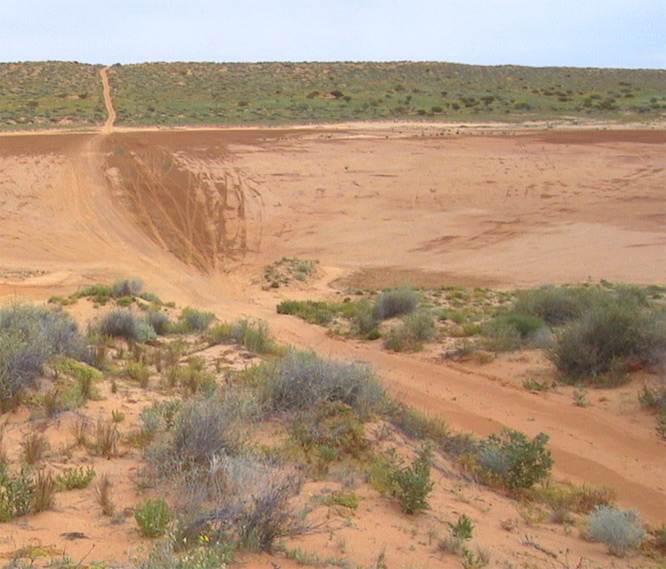 Simpson Desert, Lake Eyre Basin, Juli 2000