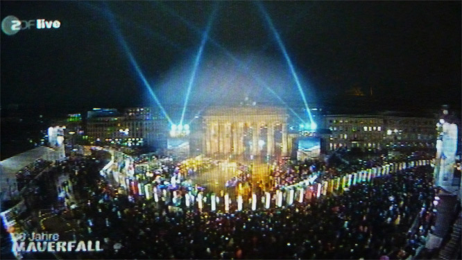 Berlin, Festakt zu 20 Jahre Mauerfall 2009