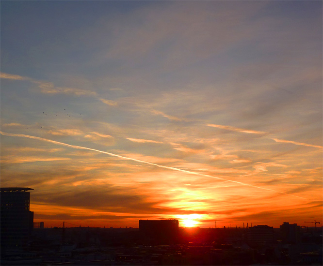 Sunset 19. November 2009 - 16:00