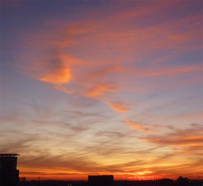 Sunset 19. November 2009 - 16:18