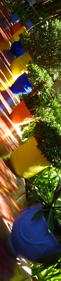 Farbspiele aus Marrakesch