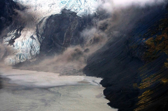 island Vulkanausbruch