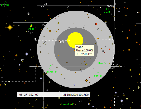 Lunar Eclipse 21.12.21010 10:17 h Total