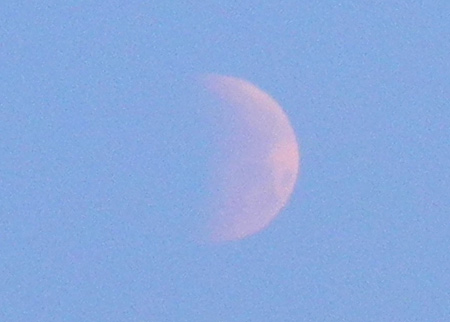 Mondfinsternis am 21. Dezember 2010