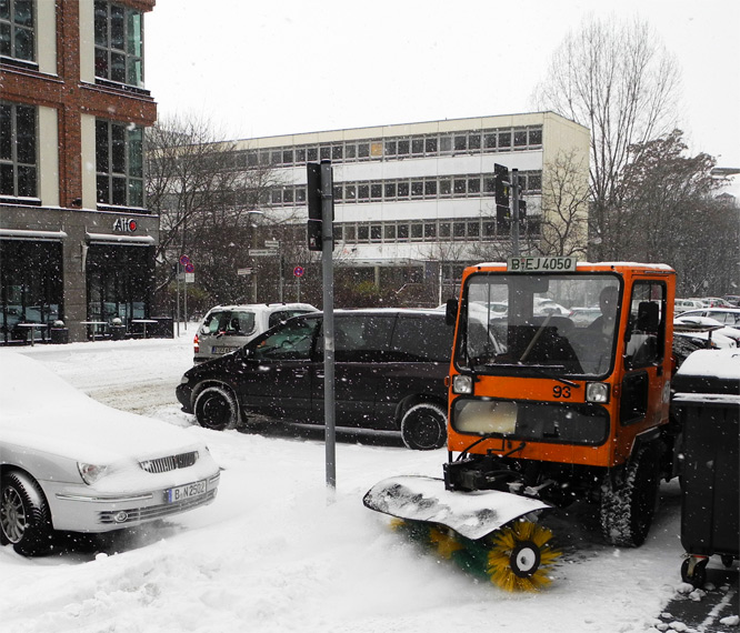 Schnee am 02. Dezember 2010
