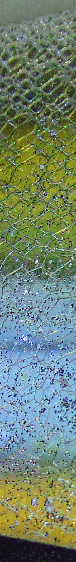 Blasen zwischen zwei Scheiben