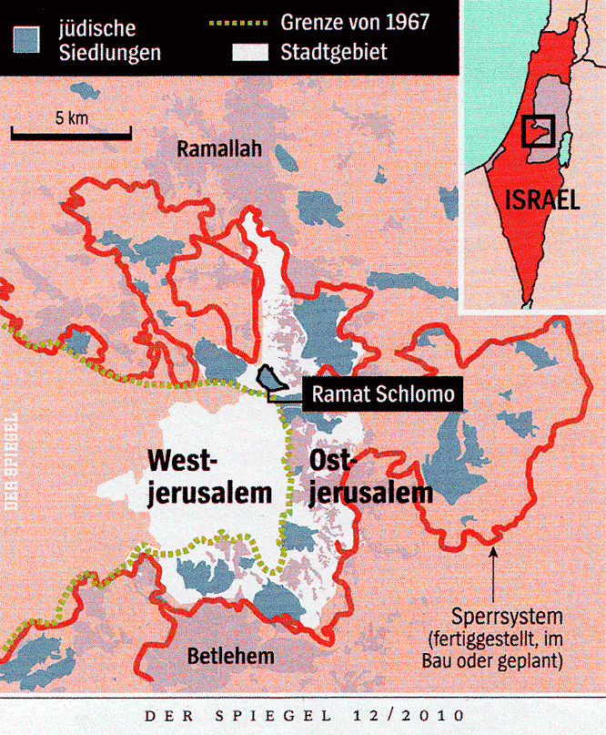 Jerusalem im March 2010