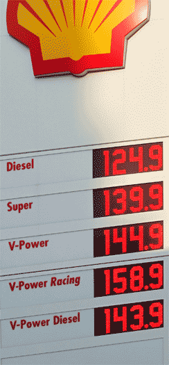 Benzinpreis am 24. September 2010