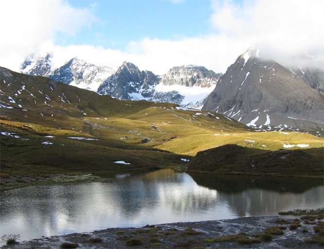 Großglockner auf dem Weg zur Salmhütte